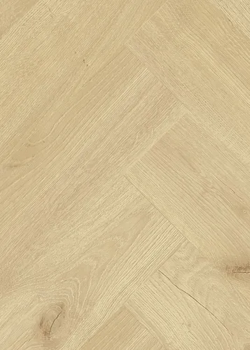 Classen Laminat Fischgrät Ville Daroca Oak - Hochwertiges Laminat im eleganten Fischgrät-Design, ideal für stilvolle Wohnräume und leicht zu verlegen.