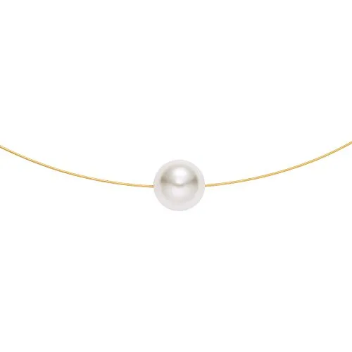 Heideman Halskette Damen - Elegante Perlenkette aus Edelstahl - Ketten für Damen: Hochwertige, hypoallergene Edelstahlkette mit edler Perle - ideal für empfindliche Haut und perfekt als Geschenk in eleganter Box.