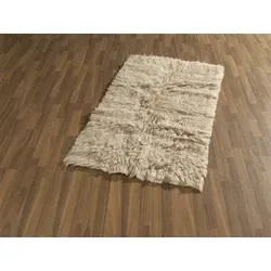 Böing Carpet Flokati-Teppich Flokati sand braun 160 cm x 230 cm