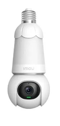 IMOU 2-in-1 Bulb and 360° Outdoor Camera WiFi Bulb Cam 5MP - Netzwerkkamera mit innovativer 2-in-1 Funktion: Hochleistungs-Außenkamera und Lichtquelle vereint, bietet 340° Sichtfeld und präzise AI-Bewegungserkennung für umfassende Sicherheit.