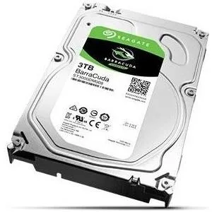 3TB Seagate BarraCuda ST3000DM007 - Schnelle 5400 U/min Festplatte - Interne Festplatte mit 3TB Speicher, ideal für große Datenmengen und zuverlässige Leistung bei 5400 U/min.