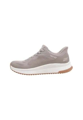 Skechers BOBS SQUAD 4 Slip-On Sneaker - Sneaker mit Memory Foam für optimalen Komfort, sportliches Design und atmungsaktives Obermaterial, ideal für Freizeitaktivitäten.