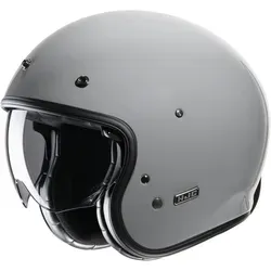 HJC Jethelm V31 NARDO GREY XXL - Leichter Jet-Motorradhelm mit verbesserter Schlagfestigkeit und getönter Sonnenblende, ECE 22.06 zugelassen für optimale Sicherheit.