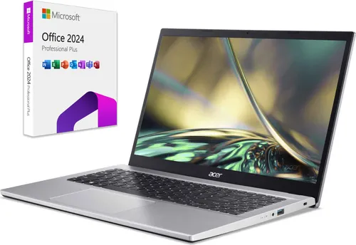 Acer Notebook Intel Core i5-1235 16GB RAM 1TB SSD Intel Iris Windows 11 Office 24 Pro
