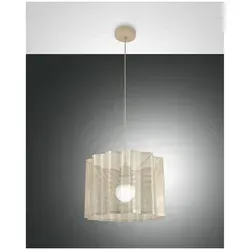 Fabas Luce Pendelleuchte Glicine E27 Ø400mm Gold - Pendelleuchte in elegantem Gold, ideal für stilvolle Akzente in jedem Raum.