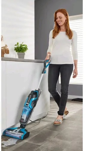 BISSELL CrossWave Nass Trocken Sauger - 3-in-1 Multiflächen-Bodenreiniger, saugt, wischt und trocknet in einem Schritt, ideal für Hartböden und Teppiche