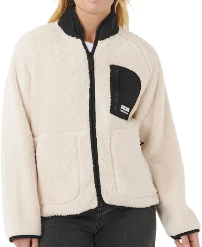 RIP CURL SHORE BREAK Zip Fleece 2026 off white/black - S