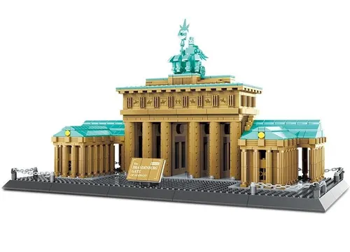 COIL Modellbausatz Brandenburger Tor Berlin – 1551 Konstruktionsspielsteine - Bauen Sie das Brandenburger Tor mit 1551 kompatiblen Bausteinen. Fördert Kreativität und Hand-Auge-Koordination, ideal für alle Altersgruppen. Perfekt als Geschenk und zur Erweiterung Ihrer Sammlung.