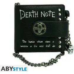 ABYstyle Death Note - Premium Wallet Death Note & Ryuk - Taschen für Fans, mit coolem Death Note Design und praktischem Platz für Karten und Geld.