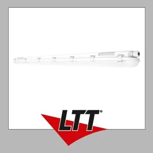 LEDVANCE DAMP PROOF EMERGENCY 1500 46W 830 IP65 GY - Feuchtraumleuchte mit integrierter Sicherheitsbeleuchtung, ideal für zuverlässige Allgemeinbeleuchtung. Robustes Design und geprüfte Qualität für den professionellen Einsatz.