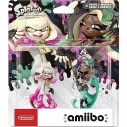 Splatoon Amiibo 2er Set - Callie & Marie & Aioli & Limone - Toys to Life: Hochwertiges 2er Set mit Callie & Marie sowie Aioli & Limone, ideal für Sammler und Fans des Spiels Splatoon.