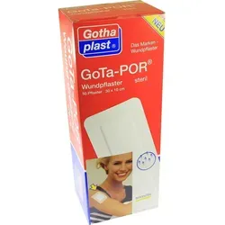 Gota-Por Wundpflaster steril 100x300 mm - 50 Stück - Pflaster für die sichere Wundversorgung, extra groß und steril, ideal für schnelle Heilung und Schutz von Verletzungen.