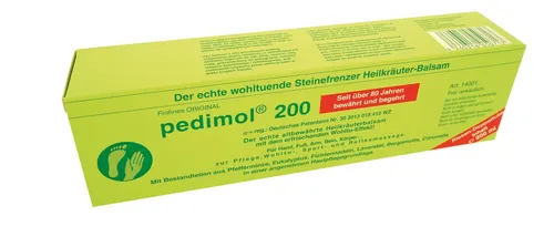 Frohnes Pedimol 200 Steinefrenzer Heilkräuter Balsam 200ml - Kontaktlinsenpflegemittel mit heilenden Kräutern, ideal zur täglichen Anwendung für eine sanfte und effektive Pflege.