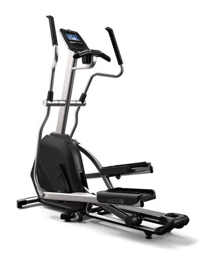 Horizon Fitness Crosstrainer Andes 7i Viewfit - Crosstrainer mit Induktionssystem und 30 wattgesteuerten Widerständen, ideal für jedes Fitnesslevel. Das FEATHERlight-Klappsystem ermöglicht eine platzsparende Aufbewahrung.