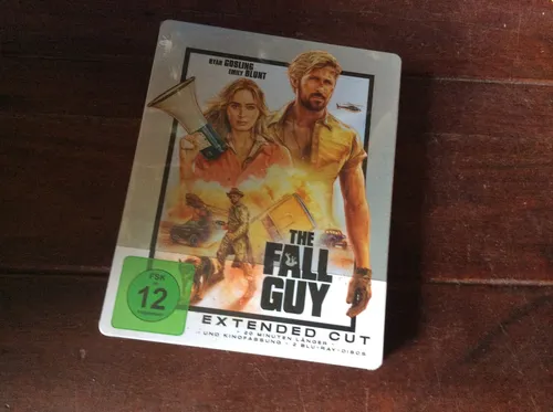 The Fall Guy Steelbook Blu-ray (Extended+Kino) NEU KC11 - Limitierte Steelbook Edition des Actionfilms mit Ryan Gosling, ca. 146 Minuten Spieldauer und FSK 12, perfekt für Filmfans!