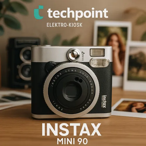 📸 Fujifilm Instax Mini 90 Neo Classic Instant Camera Sofortbild Kamera Foto Cam