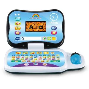 vtech 524804 Lerncomputer Mein Vorschul-Laptop 2.0 - Elektronisches Lernsystem für Kinder von 3-6 Jahren mit 20 Lernspielen, 5 Spielmodi und personalisierbarem Avatar. Fördert spielerisch Zahlen, Formen und Logik.