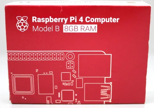 Raspberry Pi 4 Computer Modell B - 8GB RAM, leistungsstarker 1,5 GHz Quad-Core-Prozessor und Dual-Display-Unterstützung bis zu 4K