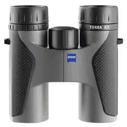 ZEISS Fernglas Terra ED Compact 10x32 Black/Grey - Fernglas mit 10-facher Vergrößerung und kompakter Bauweise, ideal für Naturbeobachtungen und Outdoor-Abenteuer