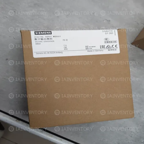 Siemens 6ES7322-1FF01-0AA0 Ausgangsmodul - Hochwertiges Ausgangsmodul für Siemens Simatic S7-300, ideal für professionelle Automatisierungslösungen und zuverlässige Steuerung. Modellnummer: 6ES7322-1FF01-0AA0.