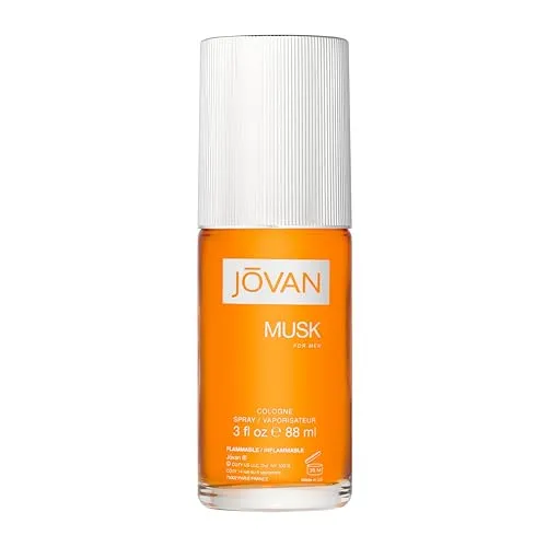 Jovan Musk Men EDC 88 ml Vapo - Eau de Cologne für Herren, kraftvoller und anziehender Duft, der die Sinne erweckt und Selbstbewusstsein verleiht.
