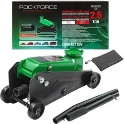 Hydraulischer Wagenheber Frog Jack 2,5t - Robuster hydraulischer Wagenheber mit einer Tragkraft von 2,5 Tonnen. Ideal für Werkstätten und den täglichen Einsatz, kompakt und leicht zu bewegen dank der vier Räder.
