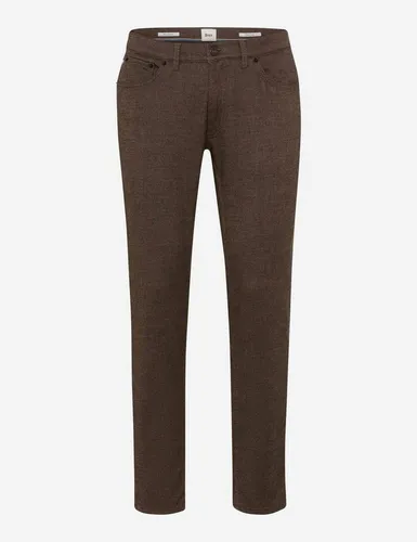 Brax 5-Pocket-Jeans STYLE.CHUCK - Moderne Five-Pocket-Hose im Style CHUCK für Herren. Mit schmaler Silhouette und wollähnlicher Optik bietet sie eleganten Komfort und Bewegungsfreiheit – ideal für Freizeit und Business.