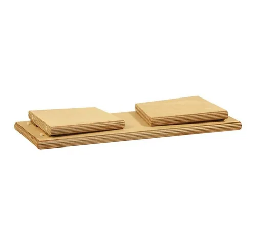 Bausinger Meditationshocker - Klappbare Meditationsbank aus Birke - Praktische Meditationsbank aus stabilem Birken-Leimholz, klappbar und mit bequemer Schurwollauflage. Ideal für entspanntes Sitzen und eine aufrechte Haltung während der Meditation.