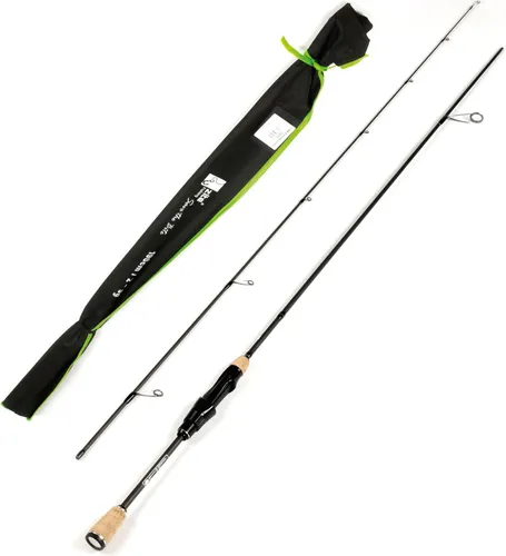 Zite Spinnrute 190cm - Ultra Light Angelrute für Forellen - Angelruten: Hochwertige Kohlefaser-Spinnrute mit 2-5g Wurfgewicht, perfekt für das Ultra Light Angeln mit Forellenblinkern und Gummiködern.