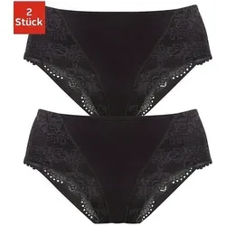 petite fleur Formslip (2er-Pack) Bodyforming Slip aus elastischer Baumwolle schwarz 44/46