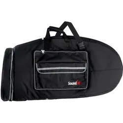 Soundline Gigbag für Bb-Tuba Cerveny 693 - Instrumentenzubehör für Bb-Tuba, 20 mm starke Fütterung und gefütterte Rucksackriemen für optimalen Schutz und Komfort beim Transport.