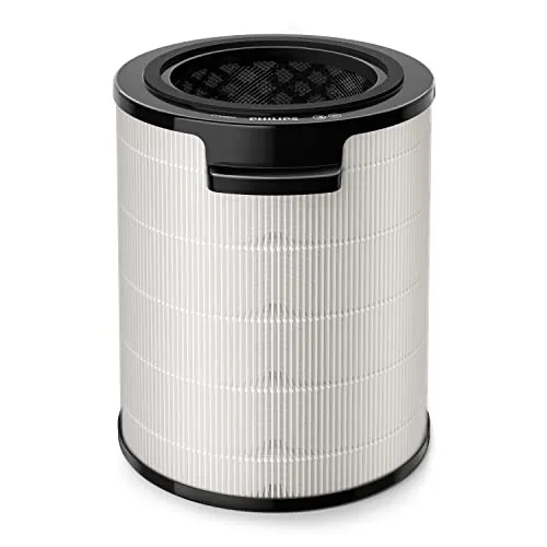 Philips 3-in-1 HEPA + Aktivkohle Filter FYM860/30 - Ersatzteile für Luftreiniger, sorgt für saubere Luft und entfernt Schadstoffe effektiv aus Ihrem Zuhause.