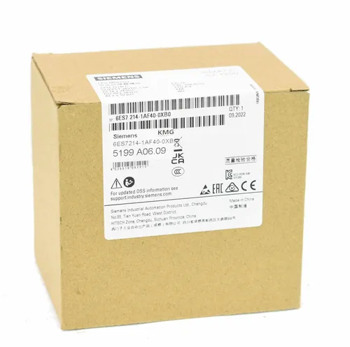 Siemens SIMATIC S7-1200F CPU1214FC – Leistungsstarke Steuerung - Modell 6ES7214-1AF40-0XB0, ideal für industrielle Automatisierung, bietet hohe Flexibilität und Effizienz in der Anwendung.