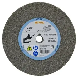 Stihl 52037507010 Formschleifscheibe für Kettenschärfgerät - Original Formschleifscheibe für Stihl Kettenschärfgerät USG, geeignet für .325' und 3/8' Ketten. Hochwertige Verarbeitung für präzise Ergebnisse beim Schärfen.