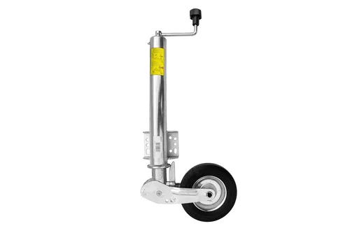 KNOTT roue jockey automatique 250 kg 60 mm support soude pour remorque