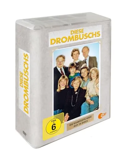 Diese Drombuschs - Die Komplette Serie [16 DVDs] - Familienserie, die das Leben der Drombuschs humorvoll erzählt. Ideal für Familienabende und unvergessliche Erinnerungen.