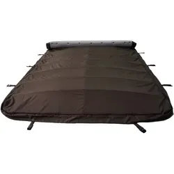 Canadian Spa Company Whirlpool-Abdeckung, Braun, 228x500 cm - Praktische Roll-Abdeckung für den St. Lawrence Swim Spa, einfach in weniger als 60 Sekunden abzurollen. Doppelt vernähte Nähte und hochwertiges Material sorgen für Langlebigkeit und Schutz vor Schnee und Wasser.