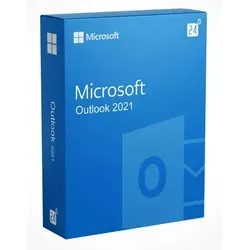 Microsoft Outlook 2021 Einzelanwendung - Sofortdownload - Office-Software mit leistungsstarker Nachrichten-Verwaltung, sofortiger Download und Produktschlüssel für effiziente Kommunikation.