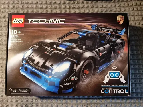 Technic Porsche GT4 e-Performance Rennwagen 42176 - Hochwertiges Konstruktionsspielzeug für Technik- und Porsche-Fans, fördert motorische Fähigkeiten und kreatives Denken