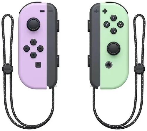 Nintendo Switch Joy-Con Pastell Set Violett Grün - 2er Set für Mehrspieler, sanfte Farben und ideal für unterwegs