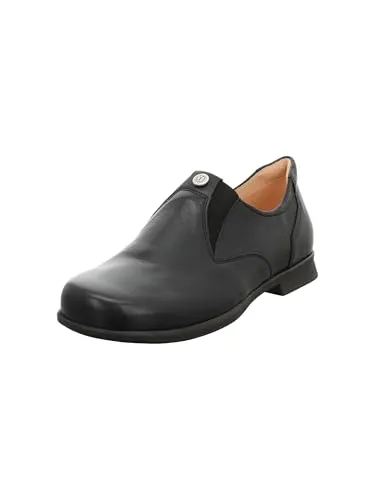 Think! Herren PENSA Halbschuhe aus chromfrei gegerbtem Leder, SCHWARZ 0000 - Klassische Halbschuhe aus weichem Nappaleder mit optimaler Dämpfung dank spezieller Gummisohle. Für hohen Tragekomfort und ein angenehmes Fußklima durch atmungsaktives Leder.
