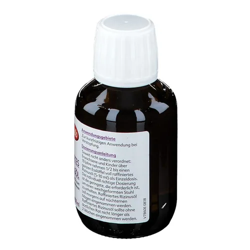 Rizinusöl raffiniert Caelo HV-Packung 100 ml - Arzneimittel für vielseitige Anwendungen, ideal zur Hautpflege und als Abführmittel, jetzt günstig bei Ihrer Beraterapotheke bestellen.