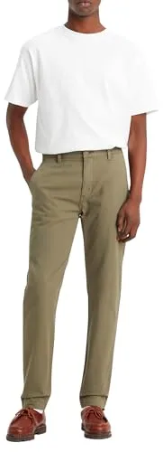 Levi's Herren Xx Chino Slim Ii, Bunker Olive Shady Gd B, 32W / 34L - Wanderhosen im Slim Fit, weich und komfortabel, ideal für aktive Outdoor-Abenteuer und Freizeit.