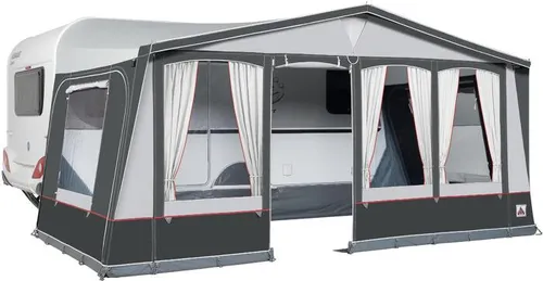 Vorzelt Milano Gr. 12 - Geräumiges Vorzelt Milano Gr. 12 für Wohnmobile, wetterfest und ideal für entspannte Urlaube im Freien.