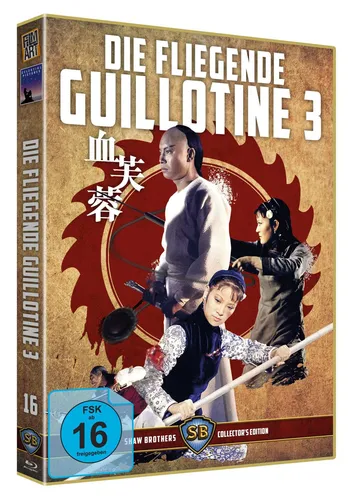 DIE FLIEGENDE GUILLOTINE 3 III The Vengeful Beauty BLOODY HIBISCUS Blu-Ray NEU
