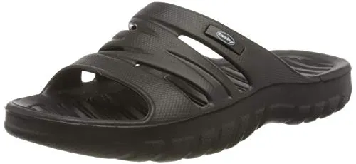 Fashy Ultraleicht 7541, Unisex-Erwachsene Clogs & Pantoletten, Schwarz (Schwarz 20), EU 46