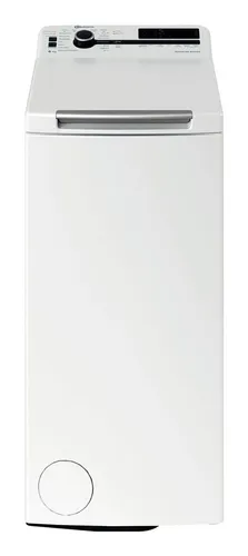 Bauknecht WMT Pro Eco 62V A Toplader Waschmaschine - Energieeffiziente Toplader-Waschmaschine in Weiß mit 6,5 kg Fassungsvermögen und leisen 78 dB beim Schleudern – ideal für kleine Haushalte.