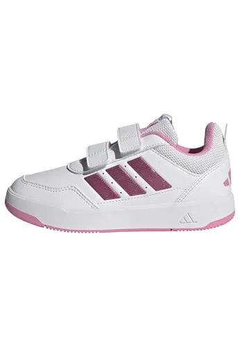 adidas Tensaur Sport 3.0 Kinder Sneakers – ftwr white/bliss pink/grey two (Größe 5.5) - Stylische adidas Tensaur Sport 3.0 Kinder Sneakers in Weiß mit pinken und grauen Akzenten. Ideal für aktive Kids, bieten sie Komfort und Stabilität für den Alltag.
