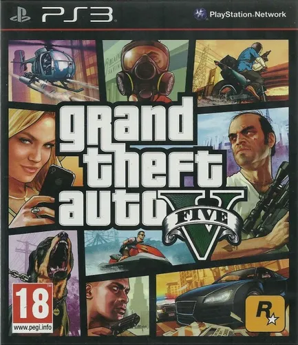 GTA 5 für PS3 - Actionspiel in der riesigen Spielwelt von Los Santos, mit drei einzigartigen Protagonisten und vielfältigen Aktivitäten. Erlebe spannende Missionen und ein unvergleichliches Spielerlebnis!