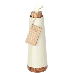 chic.mic bioloco loop Isolierflasche Thermosflasche pearl - Thermobehälter für heiße und kalte Getränke, hält bis zu 18 Stunden warm und 12 Stunden kalt, BPA-frei und mit elegantem Design für unterwegs.